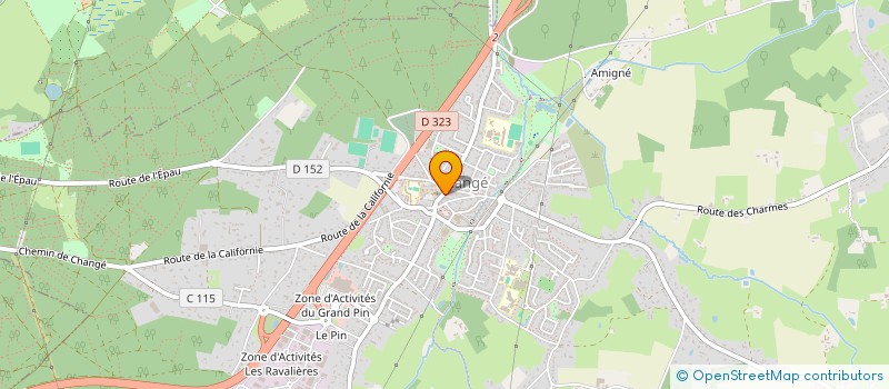 localisation de l'entreprise SCI L'OCEANE  CHANGE