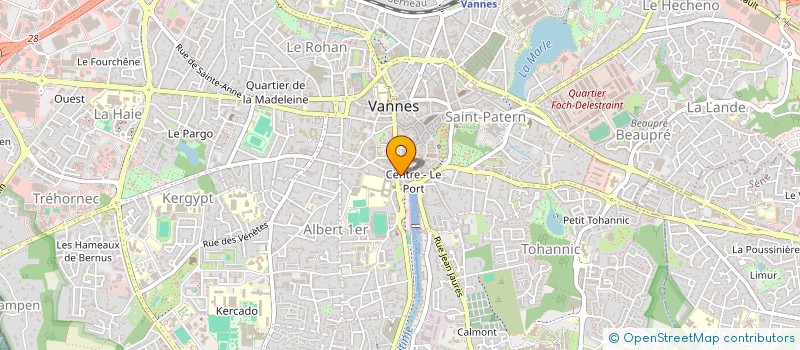 localisation de l'entreprise SCI L'OCEANE à VANNES