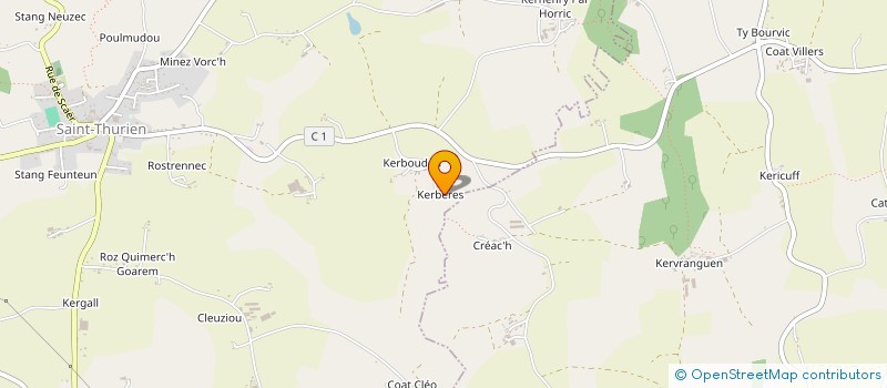 localisation de l'entreprise SCI L'OCEANE  SAINT-THURIEN