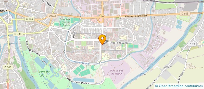 localisation de l'entreprise SCI L'OCEANE à MEAUX