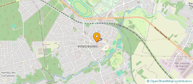 localisation de l'entreprise SCI L'OCEANE II  VILLECRESNES