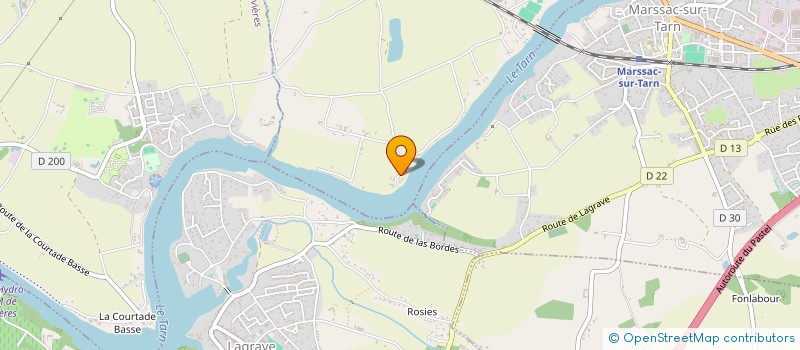 localisation de l'entreprise SCI L'OCTANT  MARSSAC-SUR-TARN