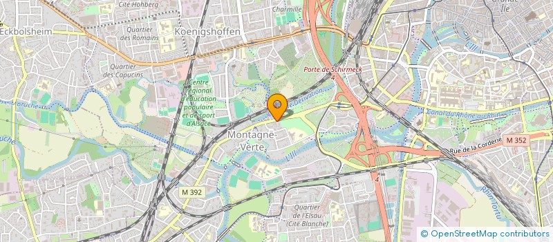 localisation de l'entreprise SCI L'OCTROI  STRASBOURG