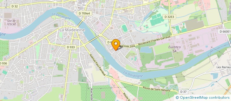 localisation de l'entreprise SCI L'ODEILLO à BERGERAC