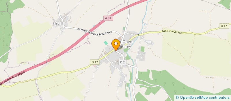 localisation de l'entreprise SCI L ODONIENNE  SAINT-OUEN-LES-PAREY