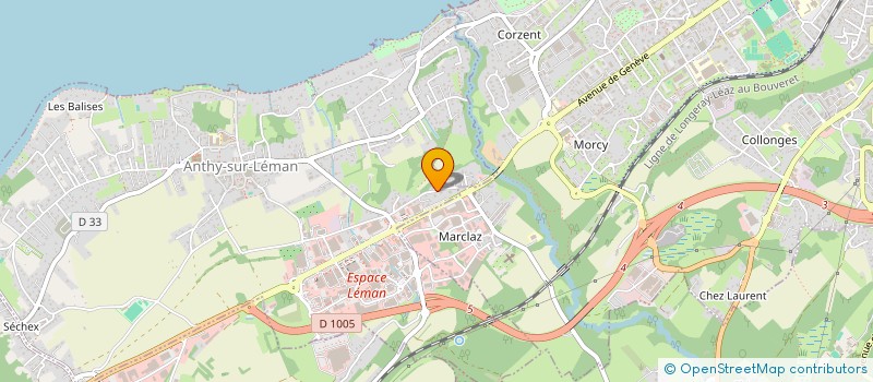 localisation de l'entreprise SCI L'ODYSSEE à ANTHY-SUR-LEMAN