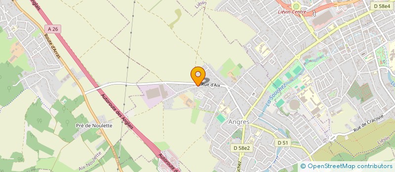 localisation de l'entreprise SCI L'ODYSSEE  ANGRES