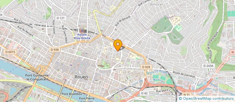 localisation de l'entreprise SCI L'ODYSSEE à ROUEN