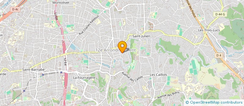 localisation de l'entreprise SCI L ODYSSEE QUATORZE à MARSEILLE