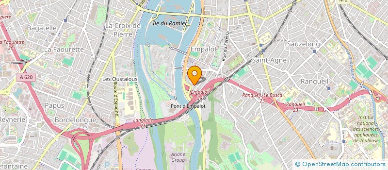 localisation de l'entreprise SCI L'OEIL DE LIMAYRAC à TOULOUSE