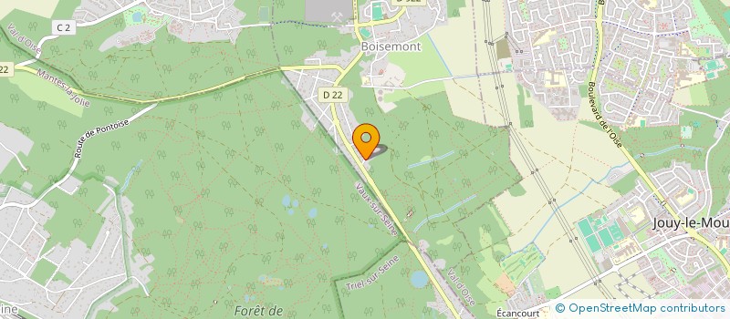 localisation de l'entreprise SCI L'OFFENSIVE  BOISEMONT