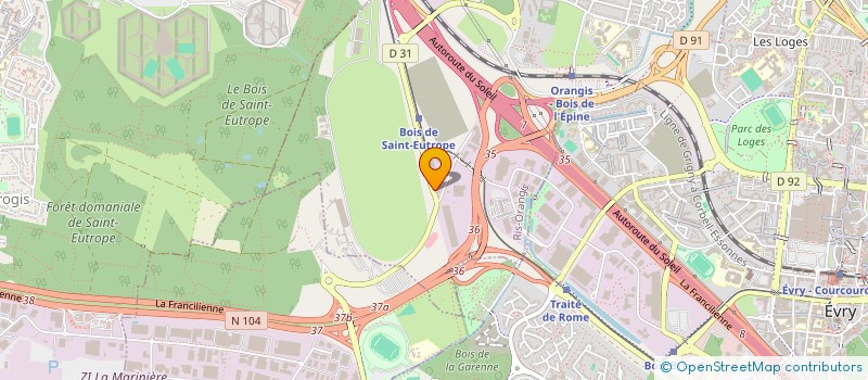 localisation de l'entreprise SCI L'OFFICE à RIS ORANGIS