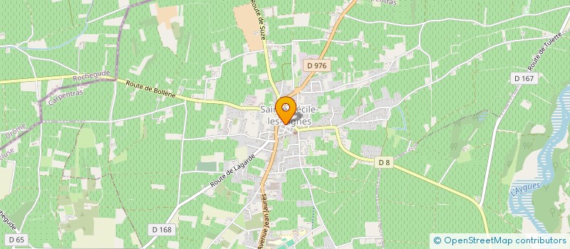 localisation de l'entreprise SCI L OFFICINE  SAINTE-CECILE-LES-VIGNES