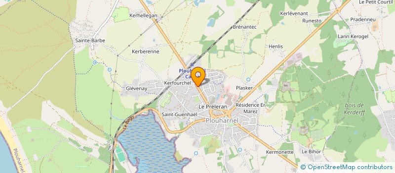 localisation de l'entreprise SCI L OISEAU BLANC  PLOUHARNEL