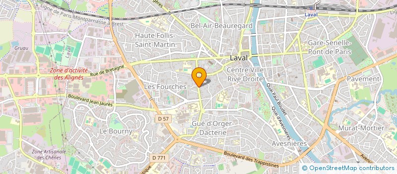 localisation de l'entreprise SCI L OISEAU DE PARADIS à EPINAL