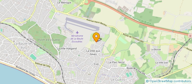 localisation de l'entreprise SCI L'OLEA  LA BAULE-ESCOUBLAC