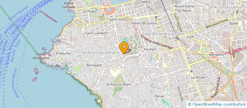 localisation de l'entreprise SCI L'OLICAILLE à MARSEILLE