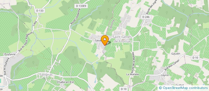 localisation de l'entreprise SCI L'OLIGEAIE  VAL DE VIRVEE