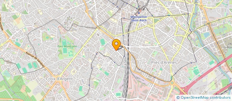 localisation de l'entreprise SCI L'OLIVE à MONTPELLIER