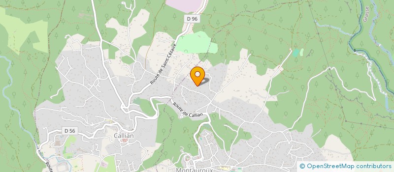 localisation de l'entreprise SCI L'OLIVERAIE  MONTAUROUX