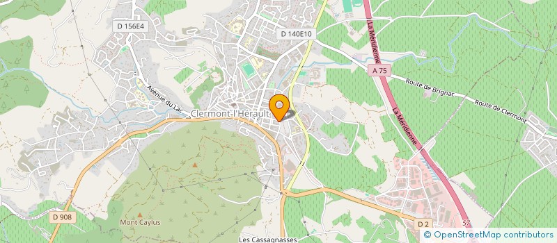 localisation de l'entreprise SCI L OLIVETTE DE LA COLOMBE  CLERMONT-L'HERAULT