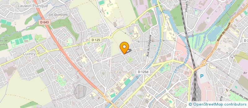 localisation de l'entreprise SCI L OLIVIANNE à DOUAI