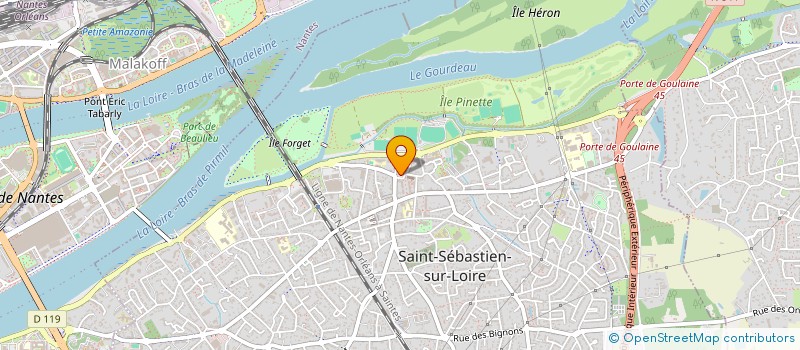 localisation de l'entreprise SCI L OLIVIER  SAINT-SEBASTIEN-SUR-LOIRE