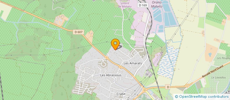 localisation de l'entreprise SCI L'OLIVIER à NARBONNE