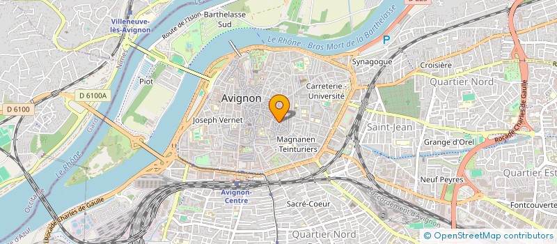 localisation de l'entreprise SCI L'OLIVIER  AVIGNON