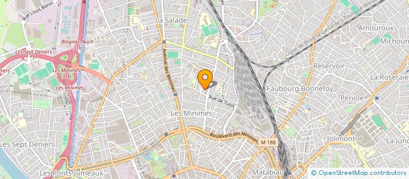 localisation de l'entreprise SCI L'OLIVIER à TOULOUSE