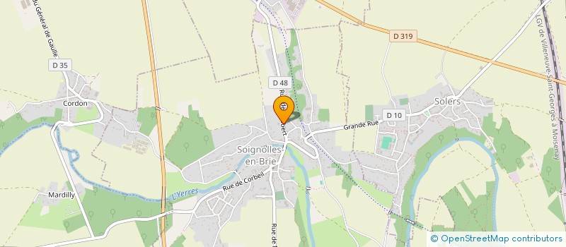 localisation de l'entreprise SCI L OLIVIER  SOIGNOLLES-EN-BRIE