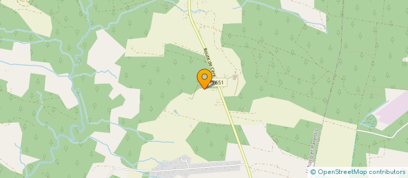 localisation de l'entreprise SCI L'OLIVIER  UCHACQ-ET-PARENTIS