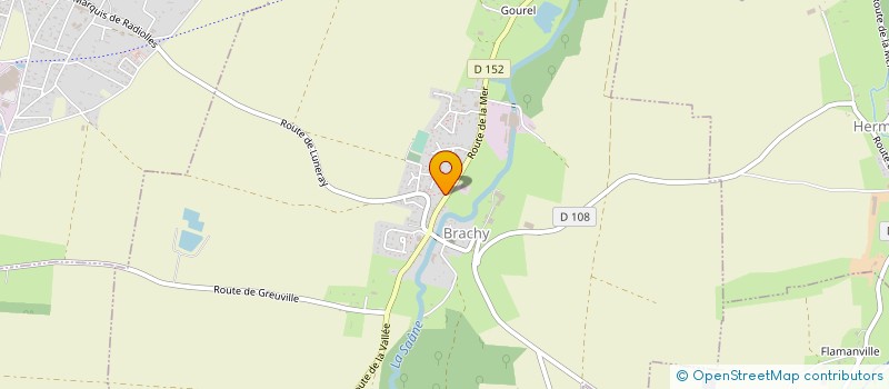 localisation de l'entreprise SCI L'OLIVIER  BRACHY