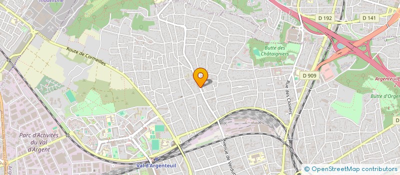 localisation de l'entreprise SCI L'OLIVIER  ARGENTEUIL