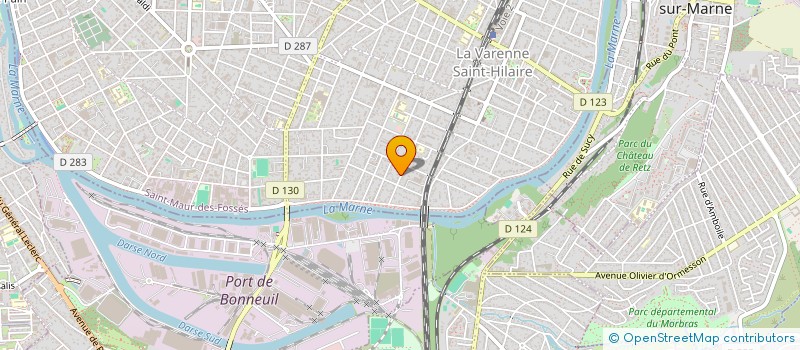 localisation de l'entreprise SCI L'OLIVIER à SAINT-MAUR-DES-FOSSES