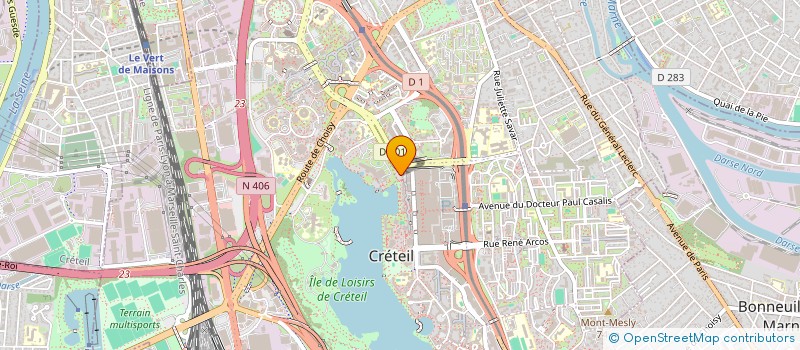 localisation de l'entreprise SCI L'OLIVIER à CRETEIL