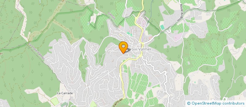 localisation de l'entreprise SCI L'OLIVIERA  LA CROIX VALMER