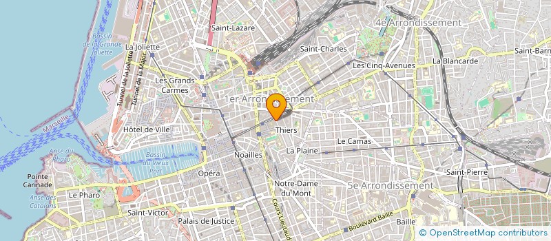 localisation de l'entreprise SCI L OLIVIERE à MARSEILLE