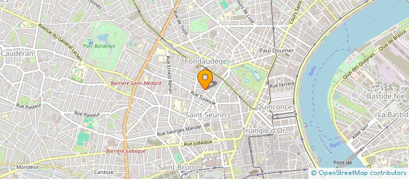 localisation de l'entreprise SCI L'OLIVOISE  BORDEAUX