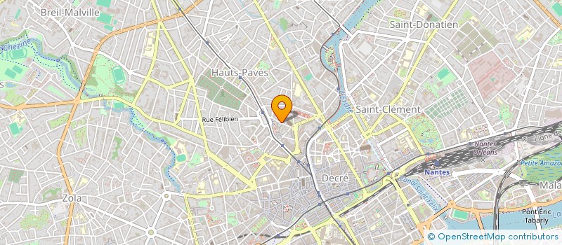 localisation de l'entreprise SCI L'OLYMPE à NANTES