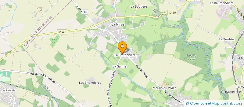 localisation de l'entreprise SCI L OMAR à CHAPELLE-SUR-ERDRE (LA)