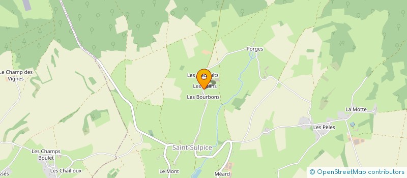 localisation de l'entreprise SCI L'OMU DI CAGNA à SAINT-FIRMIN