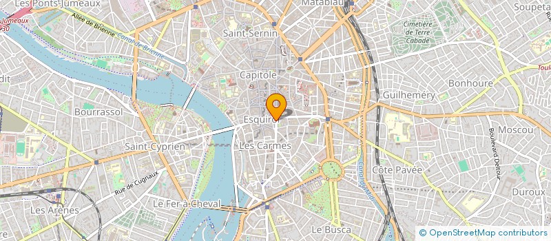 localisation de l'entreprise SCI L'ONCE  TOULOUSE