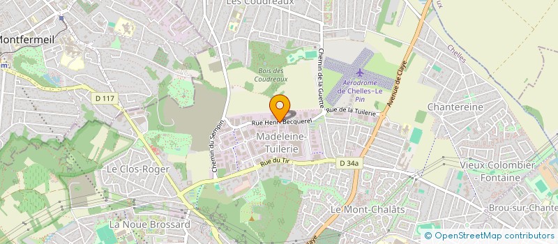 localisation de l'entreprise SCI L'ONYX  CHELLES