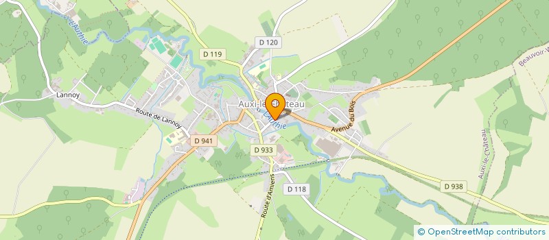 localisation de l'entreprise SCI L'OPIDIENNE  AUXI-LE-CHATEAU