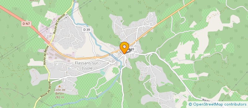 localisation de l'entreprise SCI L OPPIDUM  FLASSANS-SUR-ISSOLE