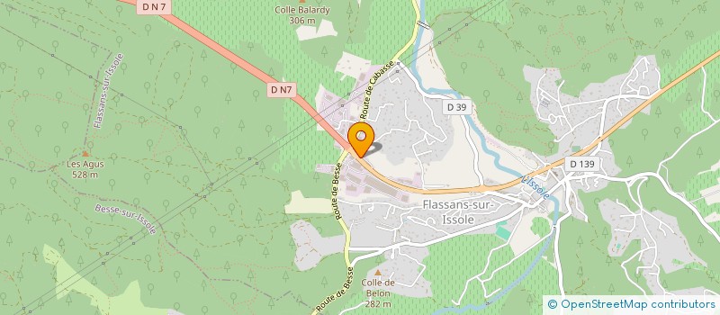localisation de l'entreprise SCI L'OPPORTUNITE  FLASSANS-SUR-ISSOLE
