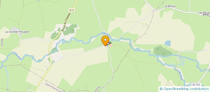 localisation de l'entreprise SCI L'OPTIMISTE  MORLAC