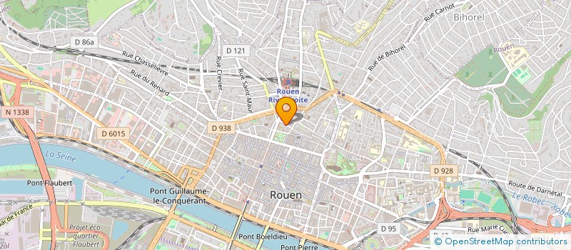 localisation de l'entreprise SCI L'OR à ROUEN