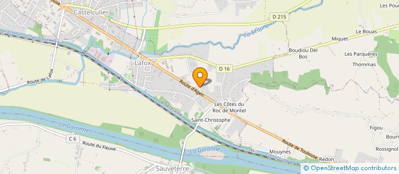 localisation de l'entreprise SCI L'OR D'EVE  LAFOX